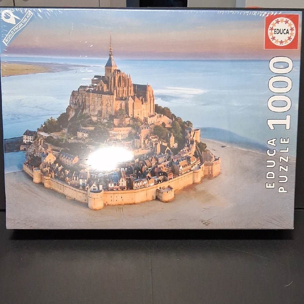 Mont Saint-Michel 1000-Piece Puzzle - New Sealed